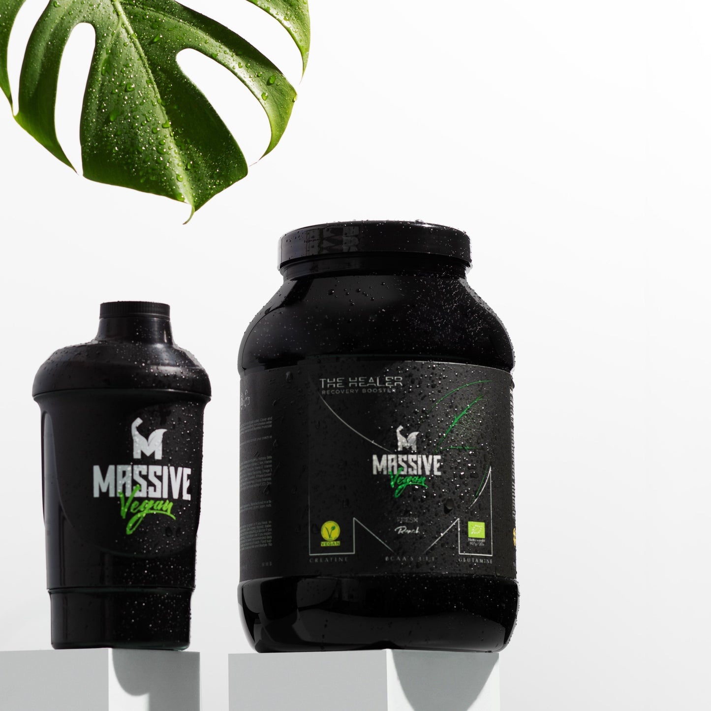 Booster de récupération BCAA Vegan Bio, The Healer, 907G, 20ports