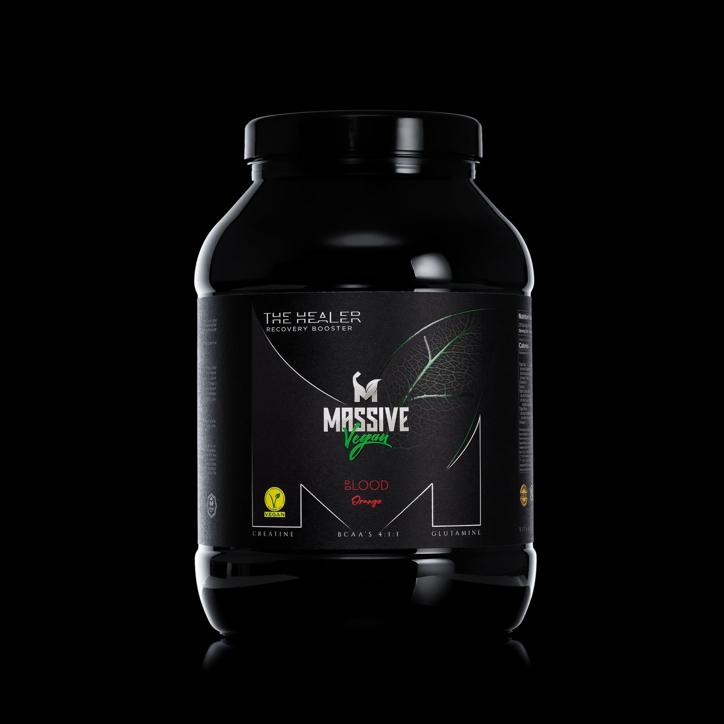 Booster de récupération BCAA Vegan Bio, The Healer, 907G, 20ports
