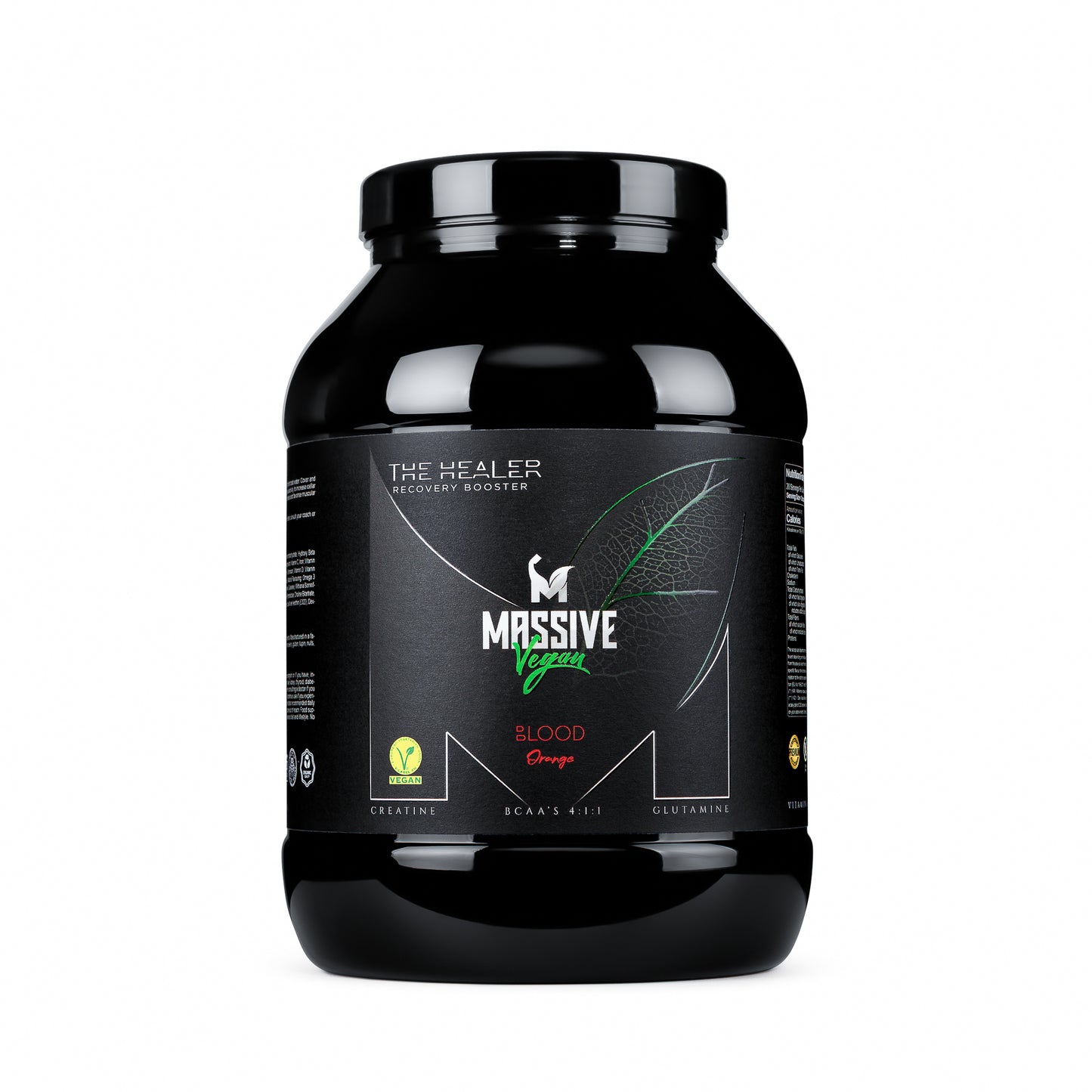 Recovery Booster BCAA Vegan Bio, The Healer, 907G, 20ports